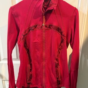 Lululemon Athletica Red Define Jacket